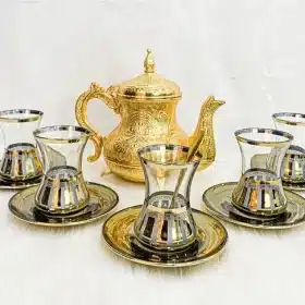 service à thé arabesque